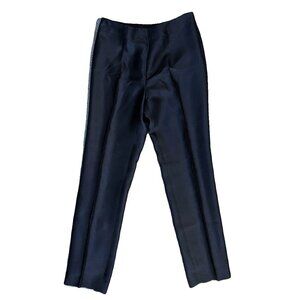 Ann Taylor Vintage Black Silk Pants Size 2 Preowned